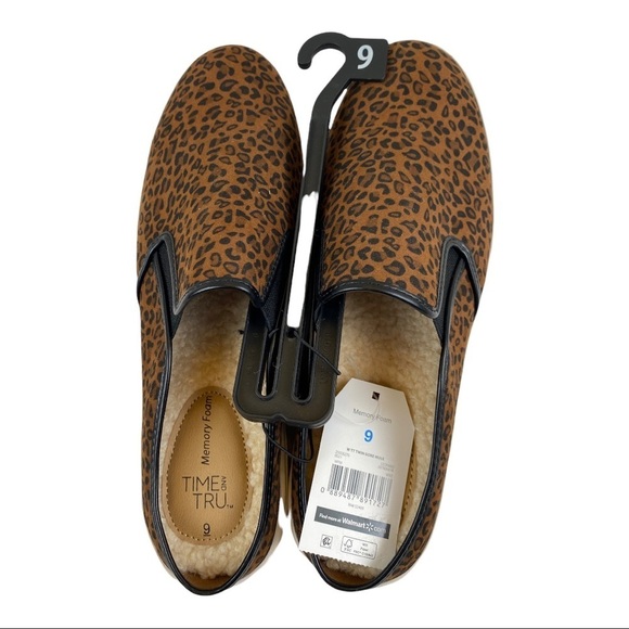 Leopard Print Memory Foam Mules - Picture 7 of 8
